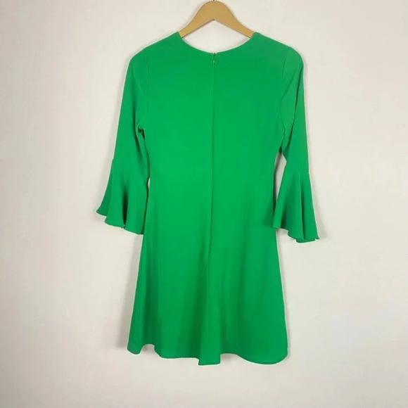Lulu's Green Bell Sleeve Dress - Picture 8 of 12
